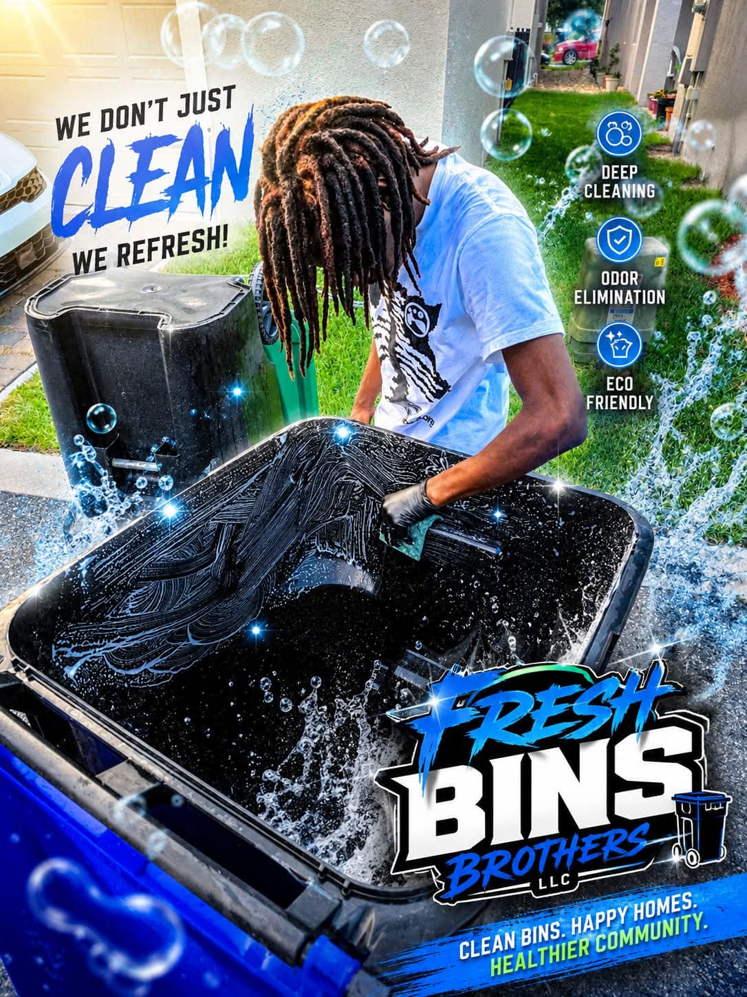Deep Scrub & Sanitize